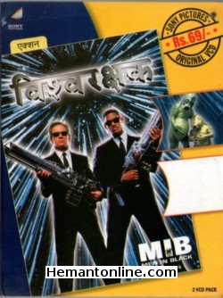 Men In Black 1997 Vishwarakshak VCD: Hindi Tommy Lee Jones, Will Smith, Linda Fiorentino, Vincent D Onofrio, Rip Torn, Tony Shalhoub