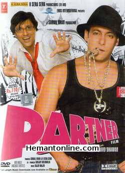 Partner DVD-2007  Govinda, Salman Khan, Lara Dutta, Katrina Kaif, Rajpal Yadav, Anupam Kher