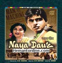 Naya Daur-Colour-1957 VCD Dilip Kumar, Vaijayanti Mala, Ajit, Jeevan, Johny Walker, Manmohan, Daisy Irani, Babu