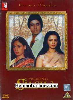 Silsila-1981 VCD Amitabh Bachchan, Sanjeev Kumar, Jaya Bhaduri, Shashi Kapoor, Kulbhushan Kharbanda, Rekha