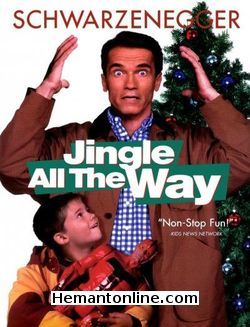 Jingle All The Way-1996 DVD Arnold Schwarzenegger, Sinbad, Phil Hartman, Rita Wilson, Robert Conrad, Martin Mull, Jake Lloyd