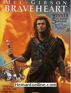 Braveheart-1995 DVD Mel Gibson, James Robinson, Sean Lawlor, Sandy Nelson, James Cosmo, Sean McGinley, Alan Tall, Andrew Weir, Gerda Stevenson, Ralph Riach, Mhairi Calvey,