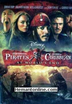 Pirates of the Caribbean-At Worlds End-2007 DVD Johnny Depp, Geoffrey Rush, Orlando Bloom, Keira Knightley, Jack Davenport, Bill Nighy, Jonathan Pryce, Lee Arenberg, Mackenzie Crook, Kevin McNally, Stellan Skarsgard,