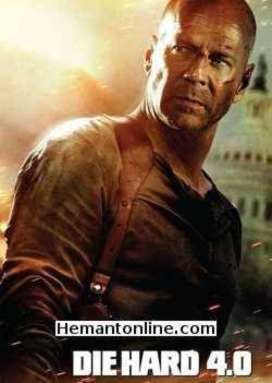 Die Hard 4 0-2007 DVD Bruce Willis, Timothy Olyphant, Justin Long, Maggie Q, Cliff Curtis, Jonathan Sadowski, Andrew Friedman, Kevin Smith, Yorgo Constantine, Cyril Raffaelli, Chris Palermo,