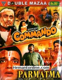 Commando-1988 -Parmatma-1994 VCD-Set