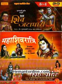 Shiv Jatadhari-Mahashivratri-Shiv Shakti 3-in-1 DVD
