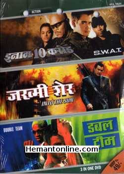 S W A T -Into The Sun-Double Team 3-in-1 DVD-Hindi