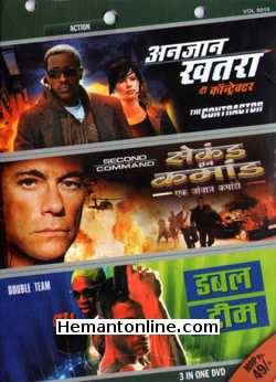(image for) The Contractor-Second In Command-Double Team 3-in-1 DVD-Hindi