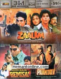 Zaalim-Hum Hai Bemisal-Paandav 3-in-1 DVD