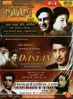 (image for) Paapi-Dastan-Anokha Pyar 3-in-1 DVD