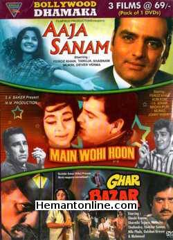 (image for) Aaja Sanam-Main Wohi Hoon-Ghar Bazar 3-in-1 DVD