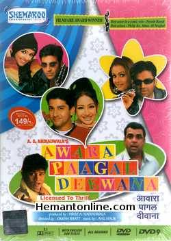 Awara Paagal Deewana DVD-2002