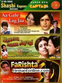 (image for) Aa Gale Lag Jaa-Haseena Maan Jayegi-Farishta Ya Qatil 3-in-1 DVD