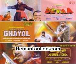 (image for) Devaa The Power Man-Ghayal The Fighter Man-Main Hoon Khiladiyon 
