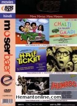 Chalti Ka Naam Gaadi-Half Ticket-Man Mauji 3-in-1 DVD