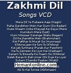 Zakhmi Dil-Songs VCD VCD