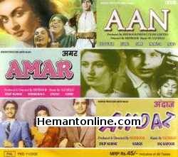 Aan-Amar-Andaz 3-in-1 DVD