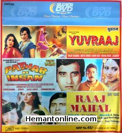 (image for) Yuvraaj-Pathar Ke Insan-Raaj Mahal 3-in-1 DVD