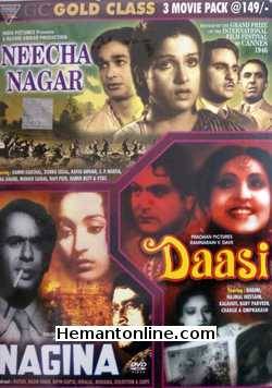 Neecha Nagar-Nagina-Daasi 3-in-1 DVD