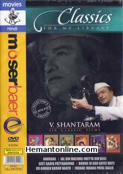 (image for) V Shantaram Six Classic Films Pack-6-DVD-Pack 