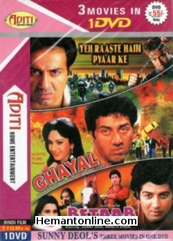 (image for) Yeh Raaste Hain Pyar Ke-Ghayal-Betaab 3-in-1 DVD