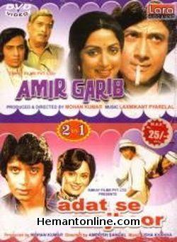 Amir Garib-Aadat Se Majboor-2 in 1 DVD