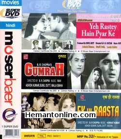 Yeh Rastey Hain Pyar Ke, Gumrah, Ek Hi Raasta 3-in-1 DVD