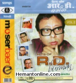 (image for) Hits Of R D Burman-Sentimental Favorites-Vol 2-Songs VCD