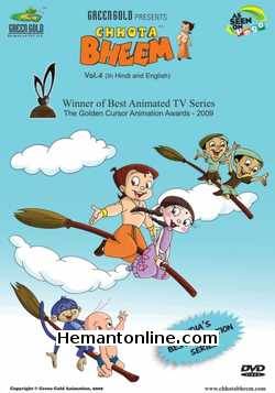 (image for) Chhota Bheem Vol 4-Animated DVD-Hindi-English