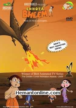 (image for) Chhota Bheem Vol 6-Animated DVD-Hindi-English