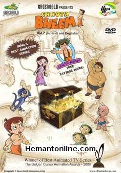 Chhota Bheem Vol 7-Animated DVD-Hindi-English