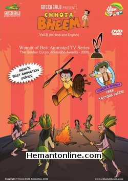 Chhota Bheem Vol 8-Animated DVD-Hindi-English