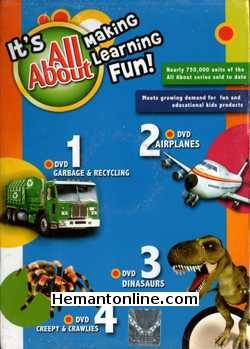 It s All About Making Learning Fun-4-DVD-Set