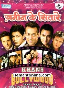 (image for) Zameen Ke Sitare-Khans of Bollywood DVD-Original Video Songs 