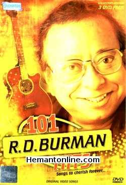 101 R D Burman Hits-3-DVD-Pack-Original Video Songs
