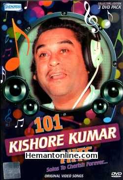 101 Kishore Kumar Hits-3-DVD-Pack-Original Video Songs