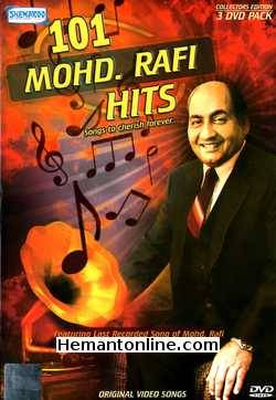 101 Mohd Rafi Hits 3-DVD-Pack Original Video Songs
