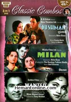(image for) Dushman-Milan-Wanted 3-in-1 DVD