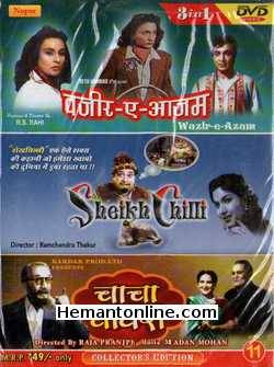 Wazir E Azam, Sheikh Chilli, Chacha Chaudhary 3-in-1 DVD