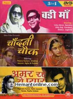 Badi Maa-Chandni Chowk-Amar Rahe Yeh Pyar 3-in-1 DVD