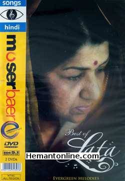 (image for) Best of Lata-Evergreen Melodies-Songs DVD -2-Disc-Set