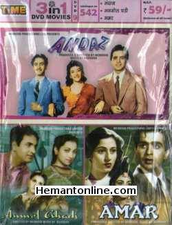 (image for) Andaaz-Anmol Ghadi-Amar 3-in-1 DVD