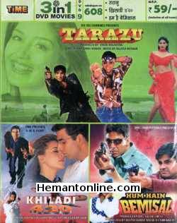 Tarazu-Khiladi 420-Hum Hai Bemisal 3-in-1 DVD