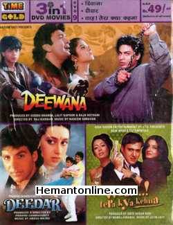 (image for) Deewana-Deedar-Waah Tera Kya Kehna 3-in-1 DVD