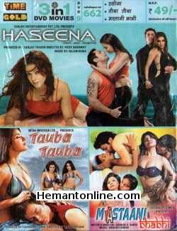 (image for) Haseena-Tauba Tauba-Mastaani Bhabhi 3-in-1 DVD 