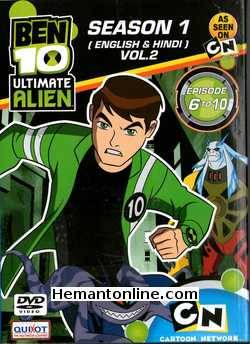Ben 10 Ultimate Alien Season 1 Vol 2 DVD-English-Hindi
