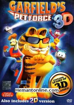 Garfield s Pet Force 3D DVD-2009