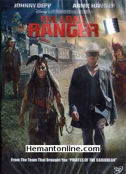 (image for) The Lone Ranger DVD-2013 -English-Hindi-Tamil-Telugu