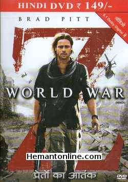 (image for) World War Z DVD-2013 -Hindi-Tamil