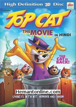 (image for) Top Cat The Movie 3D HD DVD-2011 -Hindi